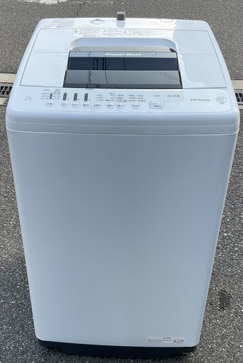 【RKGSE-900】特価！日立/7kg/全自動洗濯機/NW-70F/中古品/2021年製/当社より近隣地域無料配達
