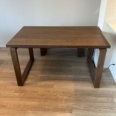 ikea 木製ダイニングテーブル&ベンチ モールビロンガ