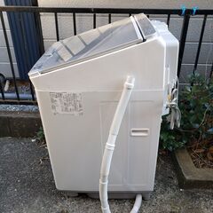 SHARP 大容量ガラストップ乾燥機能付き洗濯機 ES-GX850-S