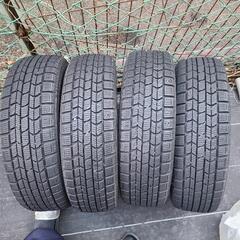 ダンロップ スタッドレスタイヤのみ4本 155/65R13