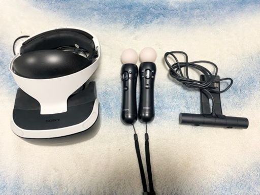 PlayStation VR、PlayStation Camera、PlayStation Move モーションコントローラー×2