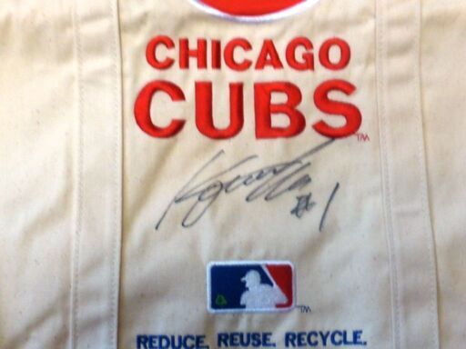 【新品・未使用】CHICAGO CUBS 福留孝介のサイン入りトートバッグ