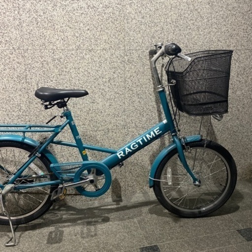 大人用自転車　20インチ　3段ギア　オートライト　鍵付き　　ママチャリ　k-03