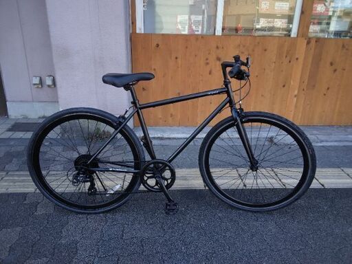 Welby[ウェルビー]backpacker 700cクロスバイク 7speed/ブラック