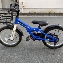 子供自転車　16インチ　ブルー