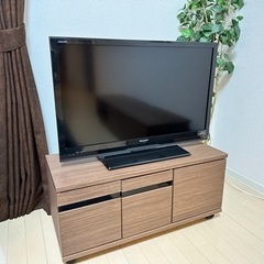 【終了】32V型テレビ&テレビ台