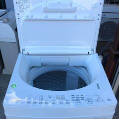 動作保証あり】TOSHIBA 東芝 2018年 AW-8D6 8.0kg 洗濯機【管理KRS532】