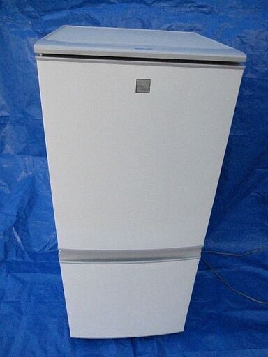【交渉中】【美品】動作確認済 シャープ SHARP 一人暮らし用 2ドア冷蔵庫 137L 2019年製 SJ-14E6 つけかえどっちもドア ノンフロン冷凍冷蔵庫  単身   キッチン家電