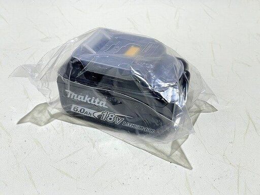 【苫小牧バナナ】新品未使用品 マキタ/makita リチウムイオンバッテリー 18V 6.0Ah BL1860B 交換用バッテリーにオススメ②♪