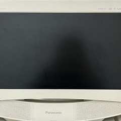 【0円】Panasonic液晶テレビ【リモコン無し】