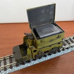 1/48 On18 9mm バッテリーロコ2トンF型　若松鉱山タイプ+オマケ