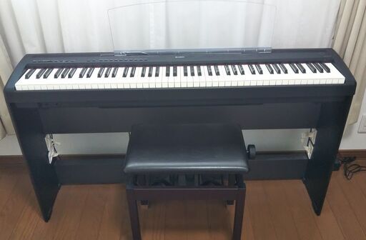 YAMAHA 電子ピアノP-85 本体 スタンド ペダル 椅子一式