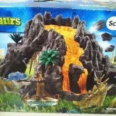 BIG!!Schleich(シュライヒ)大火山恐竜セット