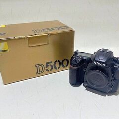【苫小牧バナナ】状態良好 ニコン/Nikon 2088万画素 デジタル一眼レフカメラ D500 ボディ 動作OK 箱付き♪ 51pBDZVIywL.jpg