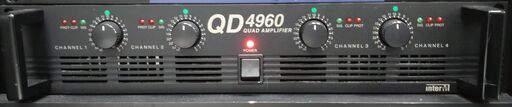 パワーアンプ　ＩｎｔｅｒＭ　ＱＤ４９６０