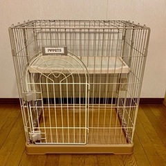 決まりました【差し上げます】猫キャットケージ/小型犬ケージ/室内...