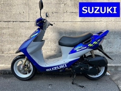【タイヤ新品 整備済】限定車両 7.2ps ■スズキ ZZ ジーツー テレフォニカモビスター 原付 ジョグ ディオ※下取り 高価買取・無料処分出来ます♪