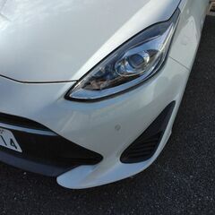 アクア中古車走行距離9200キロ