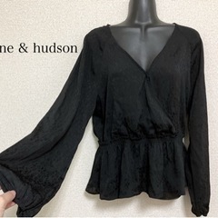 取引中 june&hudson カシュクールウエストマークトップス