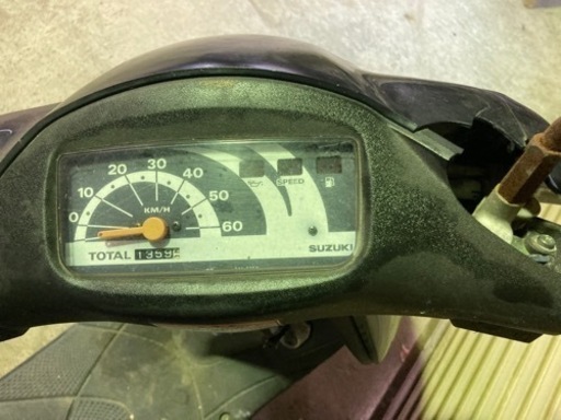 売約済】スズキ CA1PA レッツ2 原付 スクーター 部品取り レストアベース
