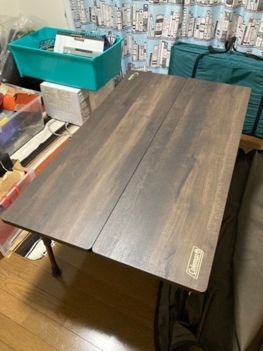 中古美品】コールマン マスターシリーズ バタフライテーブル120