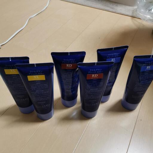 新品カラー剤