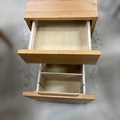 J2083 現行販売品 美品 良品計画 オーク材デスクセット ムク無垢材デスク