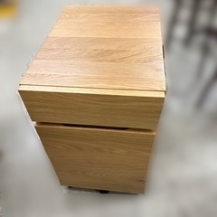 J2083 現行販売品 美品 良品計画 オーク材デスクセット ムク無垢材デスク