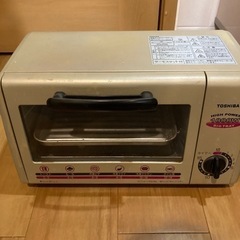【ネット決済・配送可】TOSHIBAオーブントースター　1000W
