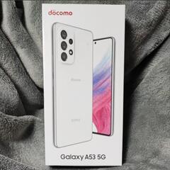 【売切れ】Galaxy A53 5G　ホワイト　白　DOCOMO...