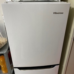 無料　HISENSE 冷蔵庫　HR-D1301 | 一人暮らし