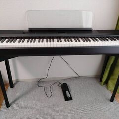 YAMAHA P-515B ヤマハ 電子ピアノ サステインペダル (FC4A) 付き 中古美品 88鍵 21年製 