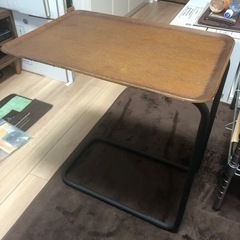 サイドテーブル 木製 ブラウン アイアンウッド