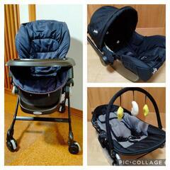 【3点セット】Combi ネムリラ オートスイング･KATOJI joieのベビーシー･とKATOJIバウンサーのセット