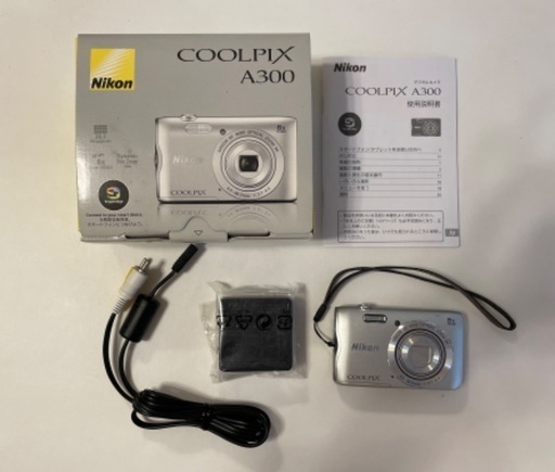 決まりました　Nikon デジタルカメラ COOLPIX A300 光学8倍ズーム Wi-Fi対応 シルバー A300SL