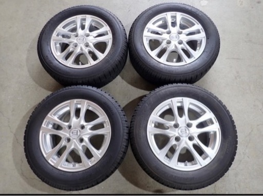 日産 CUBE 175/65R14キューブ 2019年製 中古スタッドレス ☆14×5.5J 100/