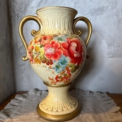 イタリア製大きな花瓶　壺