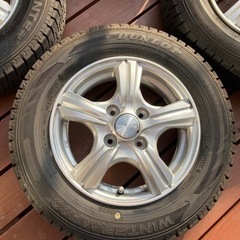 【値下げ中】145/80R13  DUNLOP WINTER MAXX WM02 2021年製　走行距離3000km  4本　