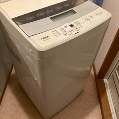 アクア洗濯機5.0kg