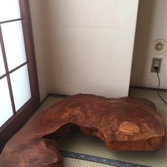 台座(桜の木) ＆ 座卓