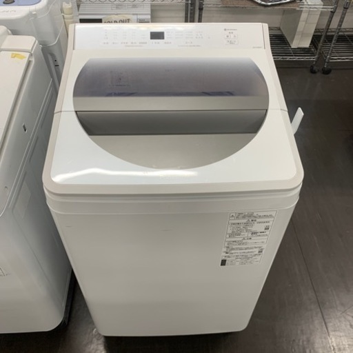 激安2019年9kg パナソニック洗濯機✨econavi