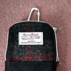 Harris   Tweed  小物入れ