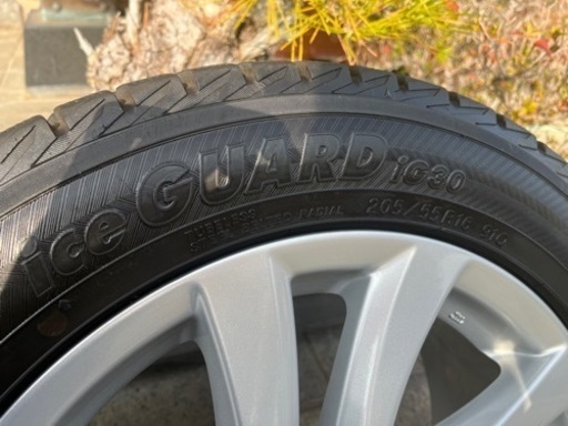 プレマシー純正ホイール付SLT 4本セット（ナット付）