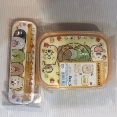 #6843 すみっコぐらし　お弁当箱お箸スプーンセット　新品未使用