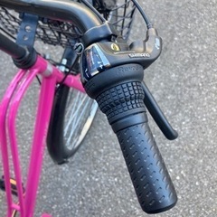 シティサイクル６段ギア付２７型 美品