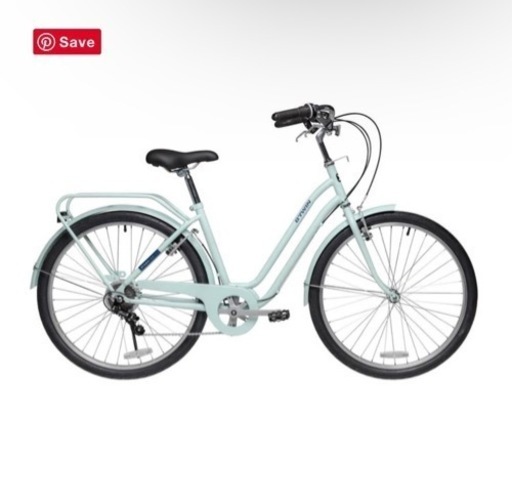 水色の自転車 26インチ