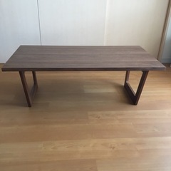 【家具】LOWYA 折りたたみローテーブル 110×55×37