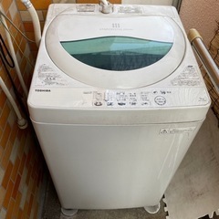 ※お話し中※無料 TOSHIBA 洗濯機 5kg AW-5G5(W)