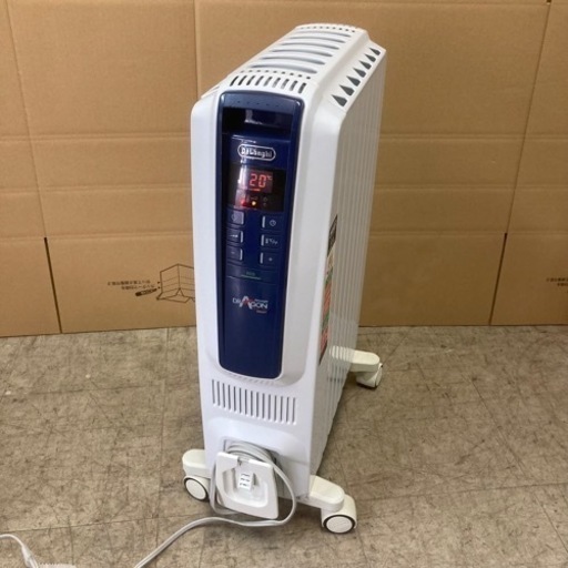動作品 DeLonghi デロンギ QSD0712-MB ドラゴンデジタルスマート オイルヒーター