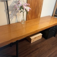 松のカウンターテーブル